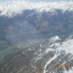 Flugwegposition um 12:13:32: Aufgenommen in der Nähe von Gemeinde Krems in Kärnten, Österreich in 2470 Meter
